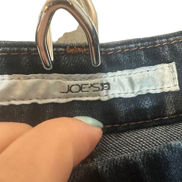 Joe's Jeans Blue Holland Cotton Blend Cigarette Leg Denim Jeans Women Sz 29 - Picture 11 of 13